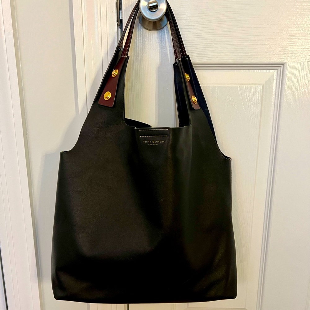 Tory Burch Large Leather Shoulder Bag